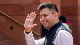 രാഘവ് ഛദ്ദ ബിജെപിയില്‍ ചേര്‍ന്നു; കൂടെ മറ്റ് എഎപി എംപിമാരും