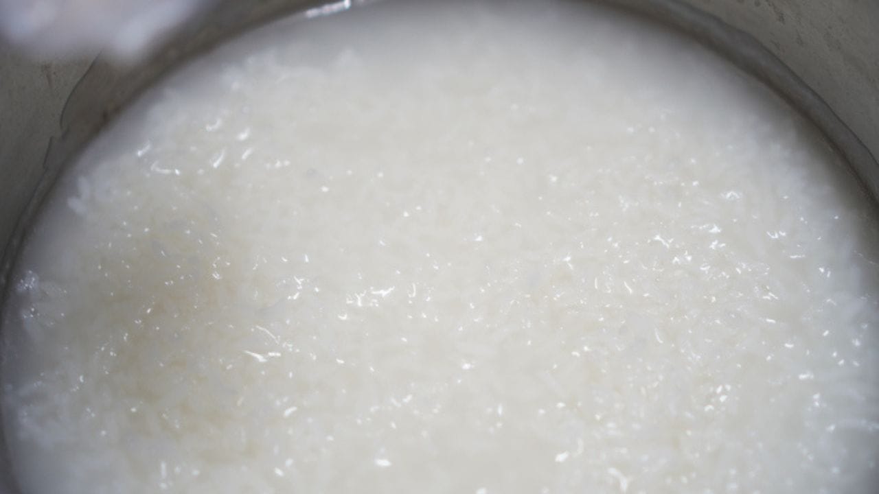 വൈറ്റമിൻ ബിയും മിനറലുകളും ധാരാളമുള്ളതിനാൽ കഞ്ഞിവെള്ളം പതിവായി കുടിക്കുന്നത് ചർമ്മത്തിൻ്റെ ആരോ​ഗ്യത്തിനും തിളക്കം നൽകാനും അകാല നര തടഞ്ഞ് മുടിക്ക് കരുത്ത് നൽകാനും സഹായിക്കും. കഞ്ഞിവെള്ളം കുടിക്കുമ്പോൾ അല്പം ഉപ്പും ചേർക്കുന്നത് നല്ലതാണ്. എന്നാൽ രക്തസമർദ്ദം കൂടുതലുള്ളവർ ഉപ്പ് ചേർക്കുമ്പോൾ വളരെയധികം ശ്രദ്ധിക്കണം. 