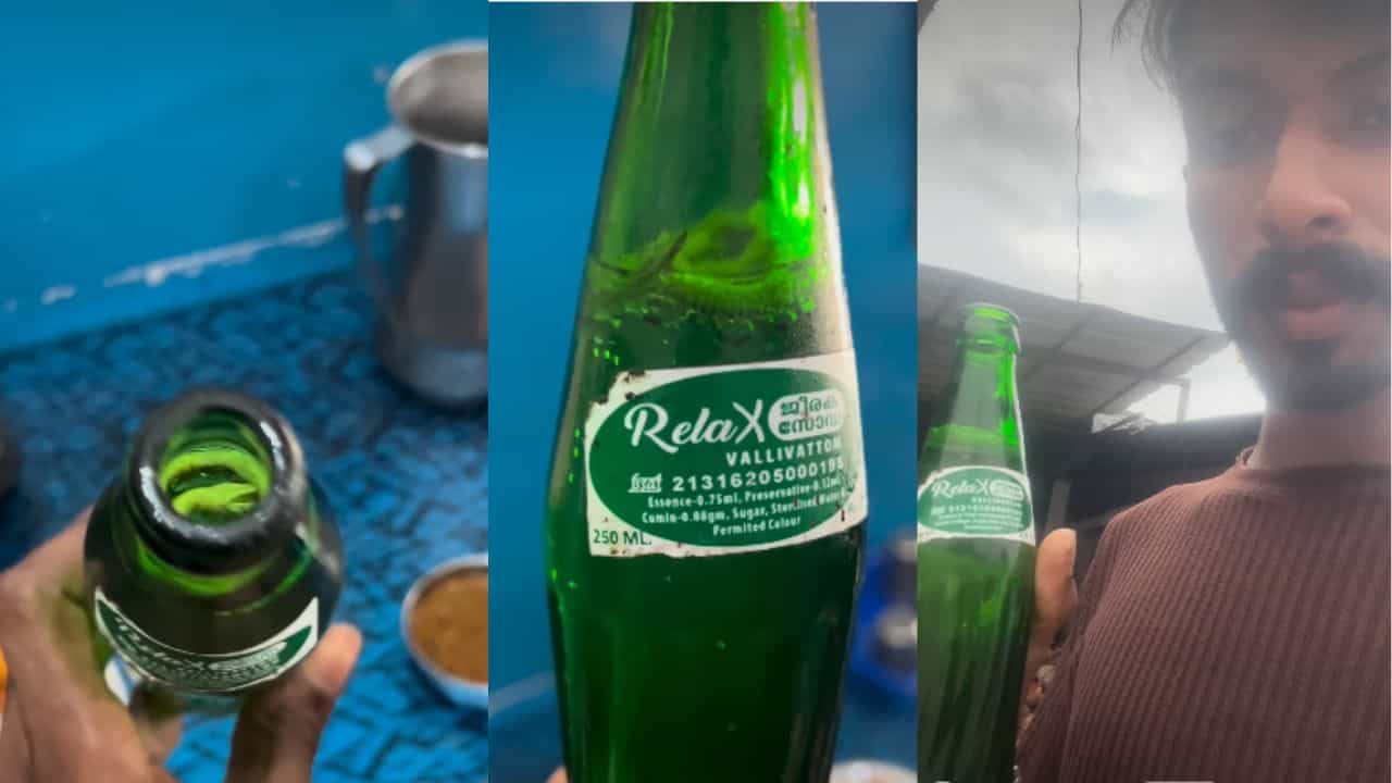 Snake: കണ്ണുതെറ്റിയാല്‍ പോയി! ജീരക സോഡയില്‍ പാമ്പ്‌