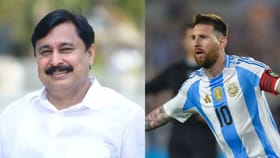 'പണം വാങ്ങി ചതിച്ചു'; മെസ്സി ഒന്നും വരില്ലെന്ന് കായിക മന്ത്രി