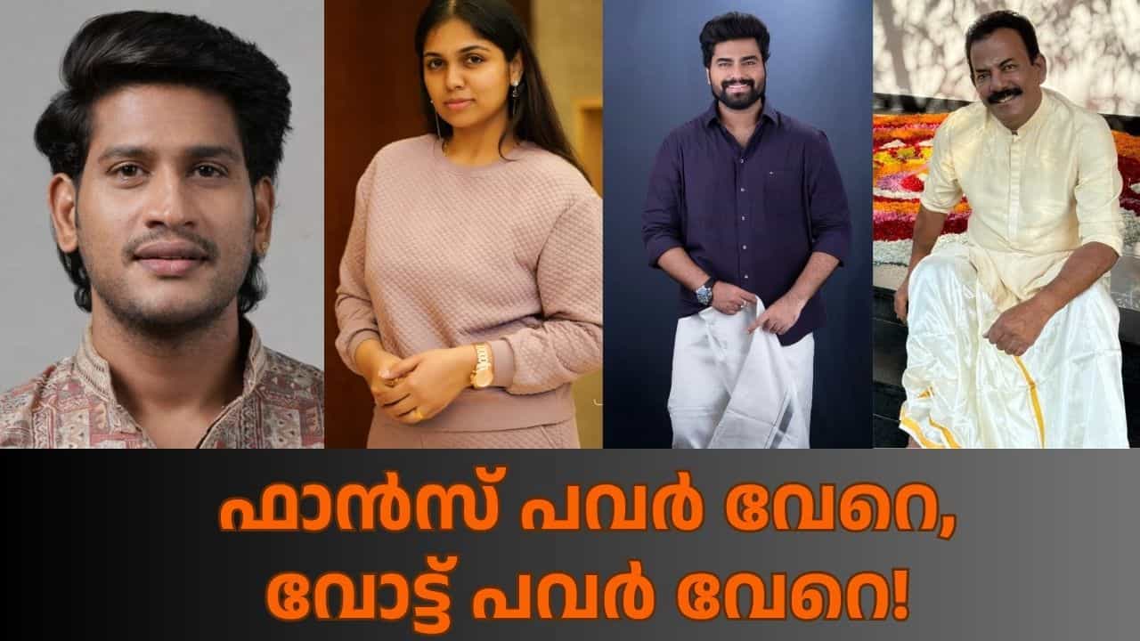 Kerala Assembly Election Result 2026: താരപ്രഭയിൽ കേരളം മയങ്ങില്ല! അഖിൽ മുതൽ അഞ്ജലി വരെ; തോറ്റ് തൊപ്പിയിട്ടവർ