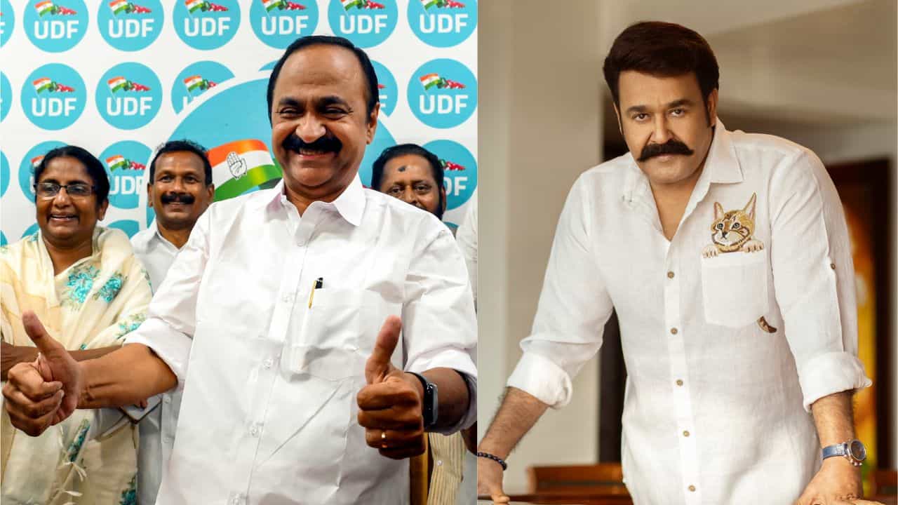 Mohanlal wishes VD Satheesan:വികസനത്തിന്‍റെ പുതിയ പാതയിലേക്ക് നാടിനെ നയിക്കാന്‍ സാധിക്കട്ടെ; വിഡി സതീശന് ആശംസകളുമായി മോഹൻലാൽ