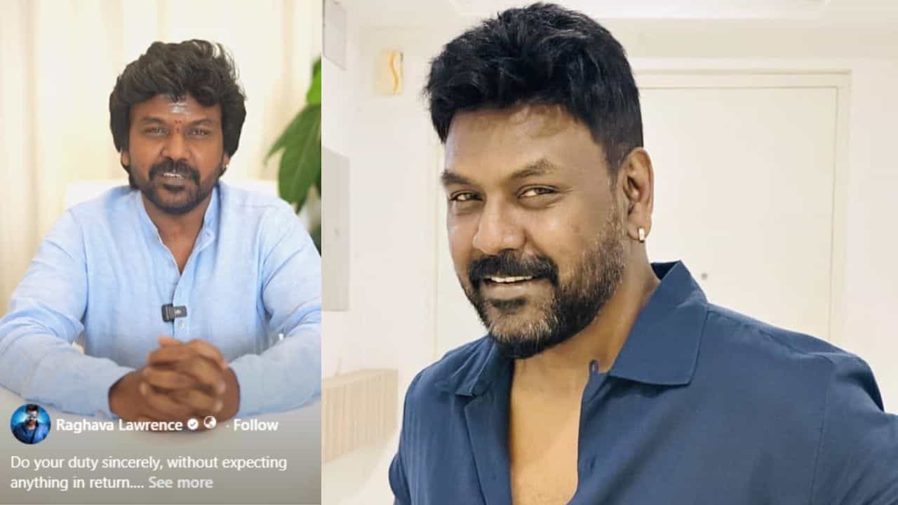 Actor Raghava Lawrence : താന്‍ രാഷ്ട്രീയത്തിലേക്ക് വരണോ? ജനങ്ങളോട് ചോദ്യവുമായി രാഘവ ലോറന്‍സ്