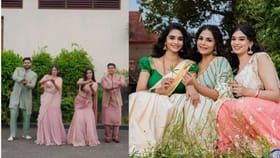 ആശാ ശരത്തിന്റെ മകളുടെ നിശ്ചയത്തിന് പവഴമല്ലി വൈബ്