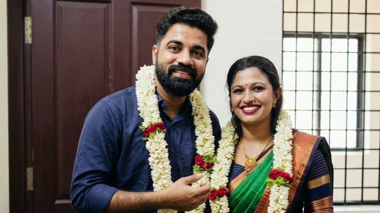 PM Arsho-K Vidya Wedding: ലളിതം സുന്ദരം! കെ വിദ്യയും പിഎം ആര്‍ഷോയും വിവാഹിതരായി