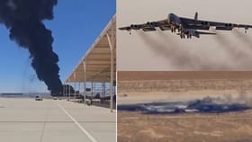 യുഎസ് B-52 ബോംബർ വിമാനം തകർന്നു; 8 പേർ കൊല്ലപ്പെട്ടു