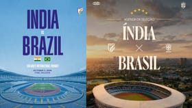 ഇന്ത്യ- ബ്രസീൽ സൗഹൃദ മത്സരം ഒക്ടോബർ 3ന്; പിറക്കുക ചരിത്രം!