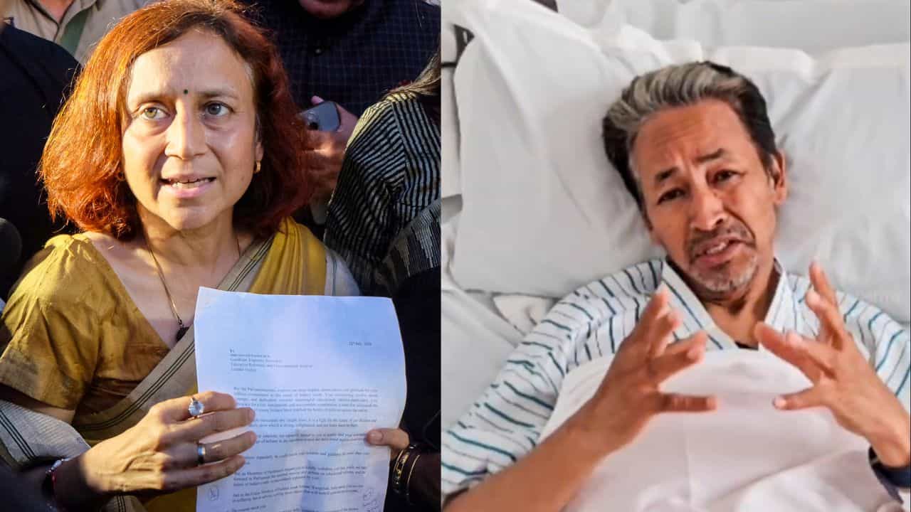 Jantar Mantat Protest: വെറും രാഷ്ട്രീയ നാടകം! കോൺഗ്രസിനെതിരെ സോനം വാങ് ചുക്കിന്റെ ഭാര്യ; വിദ്യാർത്ഥി പ്രക്ഷോഭത്തെ ദുരുപയോഗം ചെയ്യരുതെന്ന് പ്രതികരണം Jantar Mantat Protest: വെറും രാഷ്ട്രീയ നാടകം! കോൺഗ്രസിനെതിരെ സോനം വാങ് ചുക്കിന്റെ ഭാര്യ; വിദ്യാർത്ഥി പ്രക്ഷോഭത്തെ ദുരുപയോഗം ചെയ്യരുതെന്ന് പ്രതികരണം