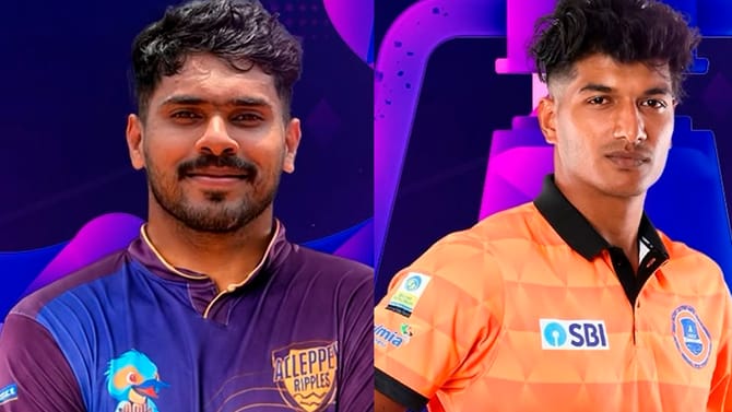 താരലേലത്തിലെ 'താര'മായി സിബിന്‍; സച്ചിന്‍ ബേബിയെയും കടത്തിവെട്ടി
