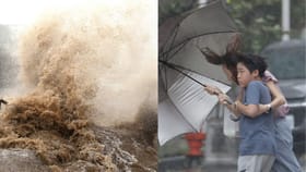 'ബാവി' ചുഴലിക്കാറ്റ് കരതൊട്ടു; 20 ലക്ഷത്തോളം പേരെ ഒഴിപ്പിച്ചു