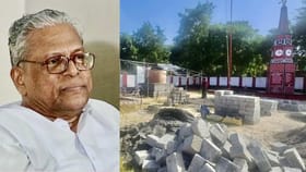 വിഎസിനെ 'മറയ്ക്കാൻ' ടിവി തോമസ്; വലിയചുടുകാട്ടിൽ സ്മാരകത്തർക്കം