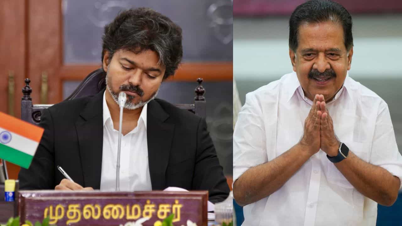 Operation Thufan: ലഹരിക്കെതിരെ പോരാട്ടം! തമിഴ്നാട് മുഖ്യമന്ത്രി വിജയിയുമായി രമേശ് ചെന്നിത്തല ഇന്ന് കൂടിക്കാഴ്ച നടത്തും
