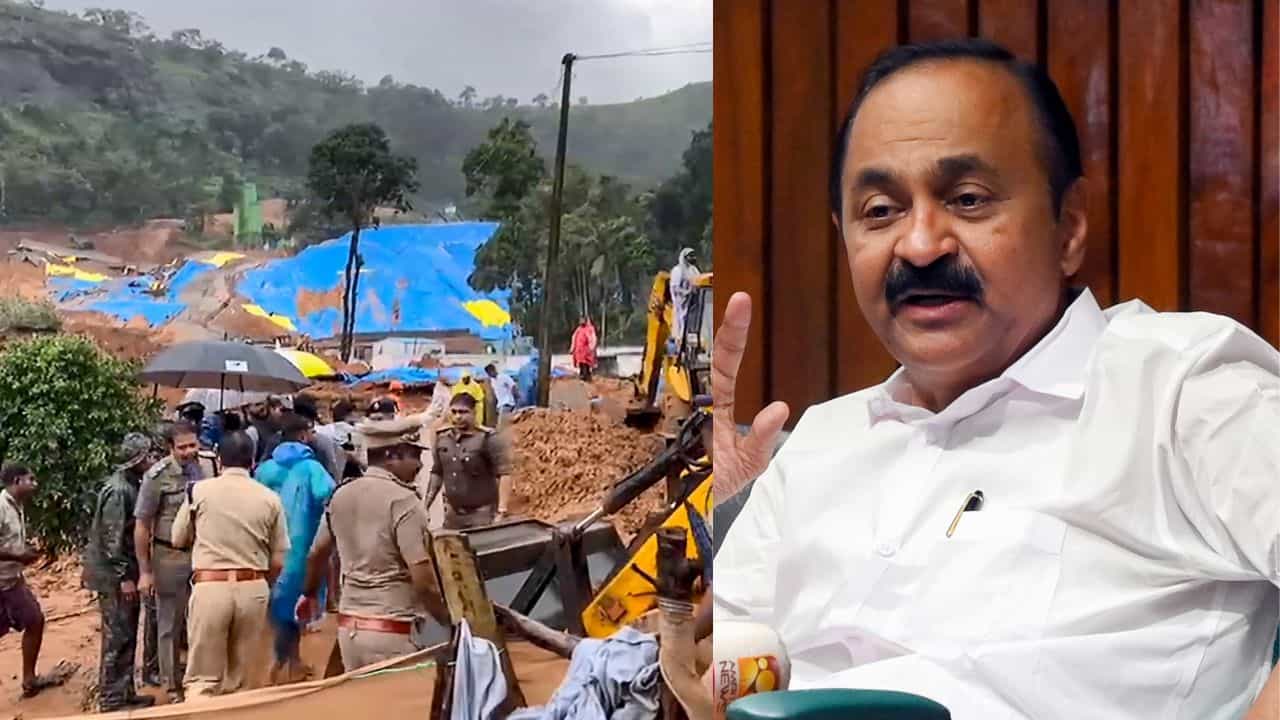 Wayanad Landslide: വയനാട് മണ്ണിടിച്ചിൽ: മൂന്ന് മരണം, ഏഴ് പേരെ കാണാനില്ല; അപകടം ദൗർഭാഗ്യകരമെന്ന് മുഖ്യമന്ത്രി വിഡി സതീശൻ Wayanad Landslide: വയനാട് മണ്ണിടിച്ചിൽ: മൂന്ന് മരണം, ഏഴ് പേരെ കാണാനില്ല; അപകടം ദൗർഭാഗ്യകരമെന്ന് മുഖ്യമന്ത്രി വിഡി സതീശൻ