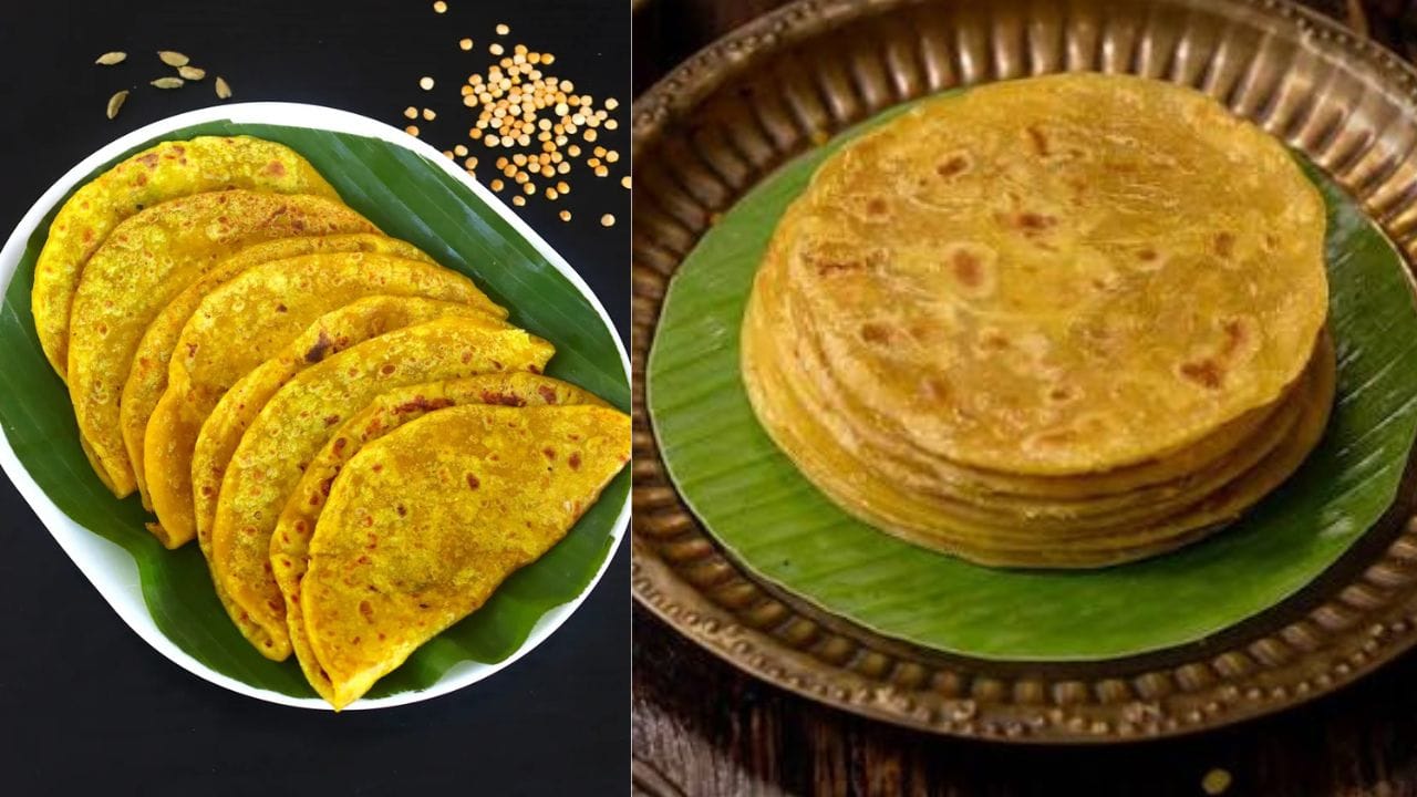 തയാറാക്കുന്ന വിധം: മൈദയിലേക്ക് ഉപ്പ്, മഞ്ഞൾപ്പൊടി, കുറച്ച് വെള്ളം എന്നിവ ചേർത്ത് നന്നായി ലൂസായി കുഴച്ചെടുക്കുക. വെള്ളം അമിതമാകരുത്. ഇതിന് മുകളിലേക്ക് 2-3 ടേബിൾ സ്പൂൺ എണ്ണയോ നെയ്യോ ഒഴിച്ച് മാവ് കുതിർന്ന് കിട്ടാൻ വേണ്ടി ഒരു 30 മിനിറ്റെങ്കിലും അടച്ചുവെക്കുക. ശേഷം എടുത്തുവച്ചിരിക്കുന്ന കടലപ്പരിപ്പ് മഞ്ഞൾപ്പൊടിയും വെള്ളവും ചേർത്ത് പ്രെഷർ കുക്കറിൽ നന്നായി വേവിച്ചെടുക്കുക.