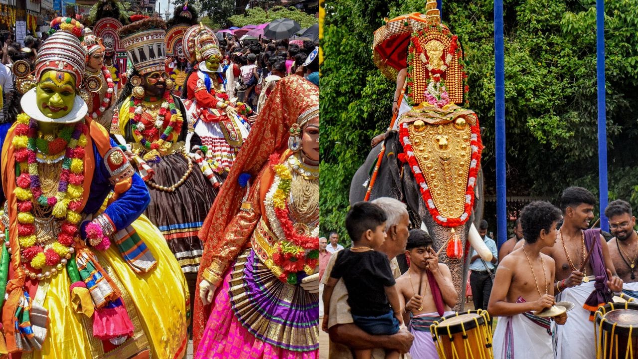 നാടിന്റെ പഴയകാല ഓർമ്മകളും മാവേലി തമ്പുരാന്റെ ഭരണകാലങ്ങളും മനസ്സിന് വീണ്ടും കുളിർമയാകട്ടെ ഹാപ്പി ഓണം!, എല്ലാ പ്രിയപ്പെട്ടവർക്കും സന്തോഷവും ഐശ്വര്യവും സംതൃപ്തിയും നിറഞ്ഞ നല്ലൊരു തിരുവോണം ആശംസിക്കുന്നു, ഹൃദയം നിറഞ്ഞ തിരുവോണാശംസകൾ, ഐശ്വര്യപൂർണ്ണമായ തിരുവോണം ആശംസിക്കുന്നു, ഓർമ്മകളുടെ തിരുവോണം: ഹൃദ്യമായ ഓണാശംസകൾ.