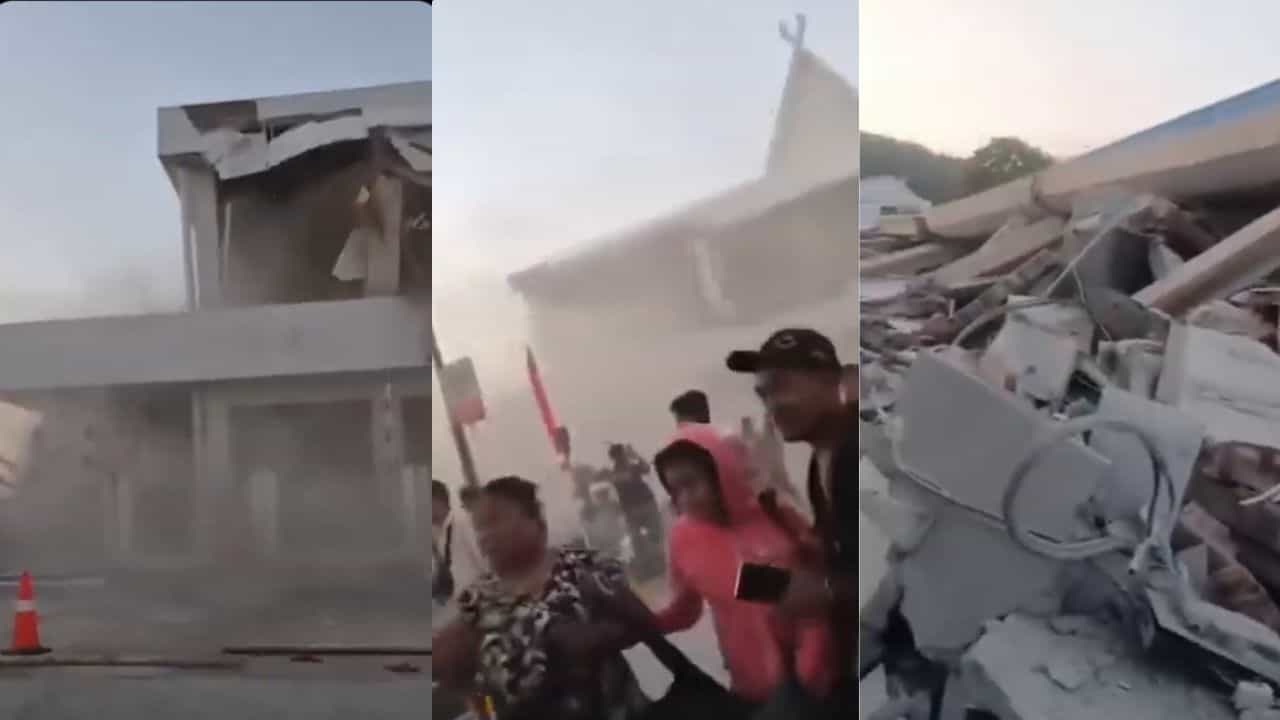 Video: കെട്ടിടങ്ങൾ തകർന്നു വീഴുന്നു, ജീവഭയത്താൽ പാഞ്ഞ് ജനങ്ങൾ; ഇന്തോനേഷ്യയിലെ ഭൂകമ്പത്തിൻ്റെ നടുക്കുന്ന ദൃശ്യങ്ങൾ Video: കെട്ടിടങ്ങൾ തകർന്നു വീഴുന്നു, ജീവഭയത്താൽ പാഞ്ഞ് ജനങ്ങൾ; ഇന്തോനേഷ്യയിലെ ഭൂകമ്പത്തിൻ്റെ നടുക്കുന്ന ദൃശ്യങ്ങൾ