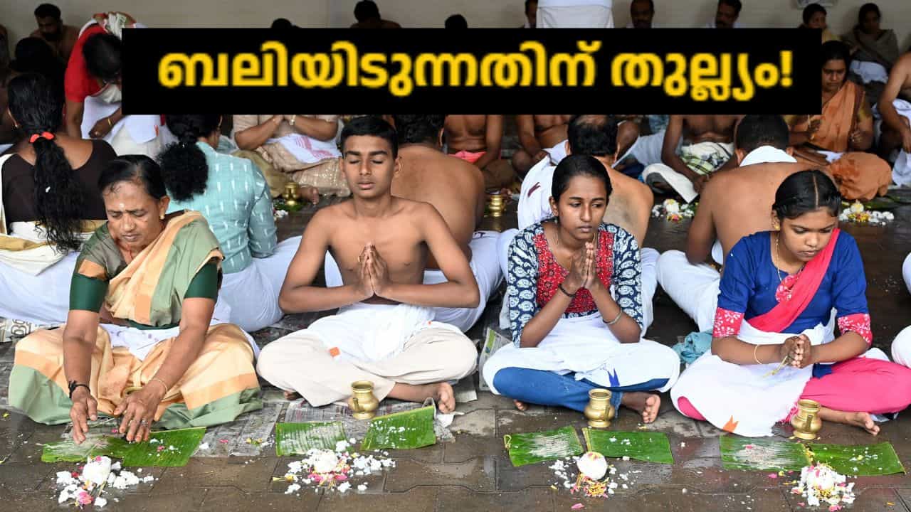 Karkidakavu 2026: ബലിയിടുന്നതിന് തുല്ല്യം! കർക്കിടകവാവിന് പിതൃക്കൾക്കായി ഈ വഴിപാടുകൾ ചെയ്യൂ