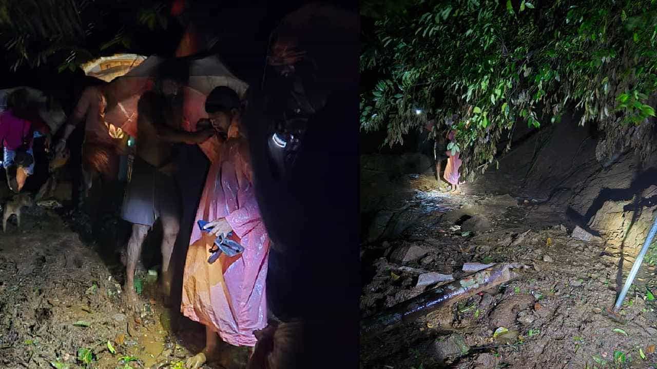 മൂന്ന് ജില്ലകളിൽ ഉരുൾപൊട്ടൽ, മലയിടിച്ചിൽ; ഒരാളെ കാണാതായി, ഗതാഗത തടസ്സം, വൻ നാശനഷ്ടം