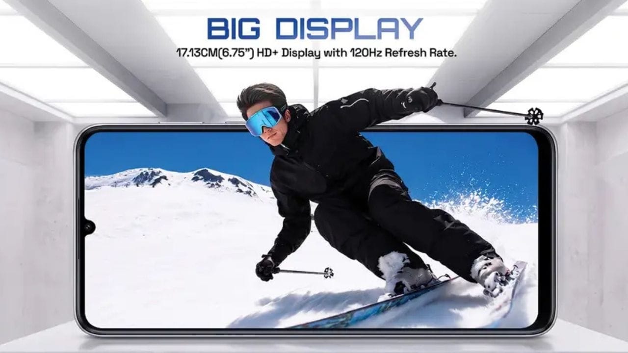  ഡിസ്പ്ലേ: 6.74-ഇഞ്ച് (1612 × 720 പിക്സലുകൾ) HD+ LCD സ്ക്രീൻ, 120Hz റിഫ്രഷ് റേറ്റ്, 550 nits വരെ HBM ബ്രൈറ്റ്നെസ്സ് എന്നിവ സഹിതമാണ് ഇതിലെ ഡിസ്പ്ലേ എത്തിയിട്ടുള്ളത്. സൈഡ്-മൗണ്ടഡ് ഫിംഗർപ്രിന്റ് സ്കാനർ, IP64 റേറ്റിങ് എന്നിവയും ഈ ഫോണിൽ ഉണ്ട്. 