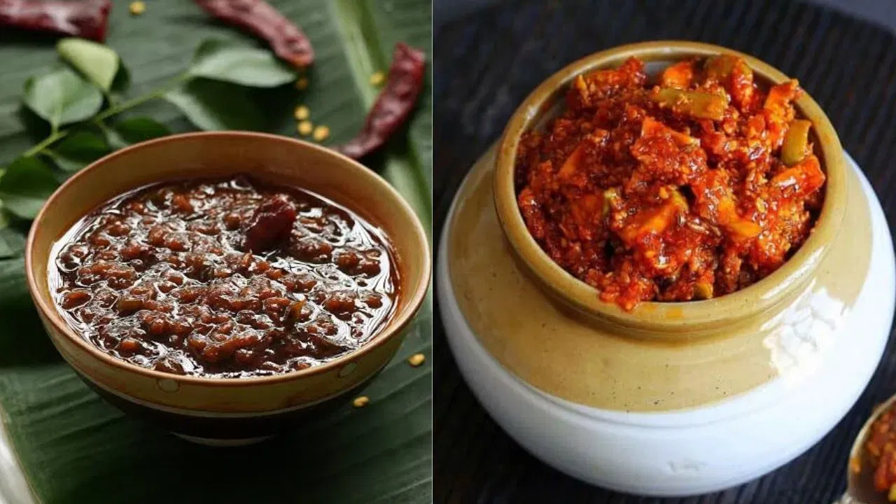 അച്ചാറുകളും ഇഞ്ചിക്കറിയും: സദ്യയിൽ മിച്ചം വന്ന അച്ചാറുകളും ഇഞ്ചിക്കറിയും ഫ്രിഡ്ജിൽ വെക്കണമെന്ന് നിർബന്ധമില്ല. അതിലുടുന്ന തവിയിൽ ഈർപ്പമില്ലെന്ന് ഉറപ്പുവരുത്തുക. അവ രണ്ടും ഭരണിയിലോ ചില്ലുകുപ്പിയിലോ സൂക്ഷിച്ച ശേഷം മുകളിൽ അല്പം നല്ലെണ്ണ ചൂടാക്കി ഒഴിച്ചാൽ എത്രനാൾ വേണമെങ്കിലും കേടുകൂടാതെ ഇരിക്കും. അതുപോലെ ഇഞ്ചിക്കറി ഫ്രിഡ്ജിൽ വച്ചാൽ അതിൻ്റെ തനതായ രുചിയും മണവും മാറുകയും ചെയ്യും.
