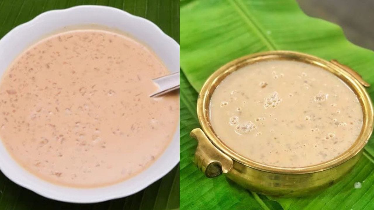 തയ്യാറാക്കുന്ന വിധം: ആദ്യം തന്നെ അട കഴുകുക. ശേഷം ഒരു പാത്രത്തിൽ വെള്ളം നന്നായി തിളപ്പിക്കുക. അതിലേക്ക് കഴുകി വെച്ച അട ചേർക്കുക. ഒന്ന് തിളക്കുമ്പോൾ ഗ്യാസ് ഓഫ്‌ ചെയ്ത് പാത്രം അടച്ച് വയ്ക്കുക. 10-15 മിനിറ്റിന് ശേഷം അട പച്ചവെള്ളത്തിൽ 3- 4 പ്രാവശ്യം കഴുകി വെള്ളം തോരാനായി വയ്ക്കുക. പിന്നീട് ആദ്യം തന്നെ പഞ്ചസാര കുക്കറിലിട്ട് കാരമലൈസ് ചെയ്യുക. പഞ്ചസാര അലിഞ്ഞ് ബ്രൗൺ നിറത്തിൽ വരുമ്പോൾ പാലൊഴിച്ച് നന്നായി ഇളക്കുക. അപ്പോൾ തന്നെ പാലിൻ്റെ നിറം മാറുന്നത് നിങ്ങൾക്ക് കാണാനാകും. 

