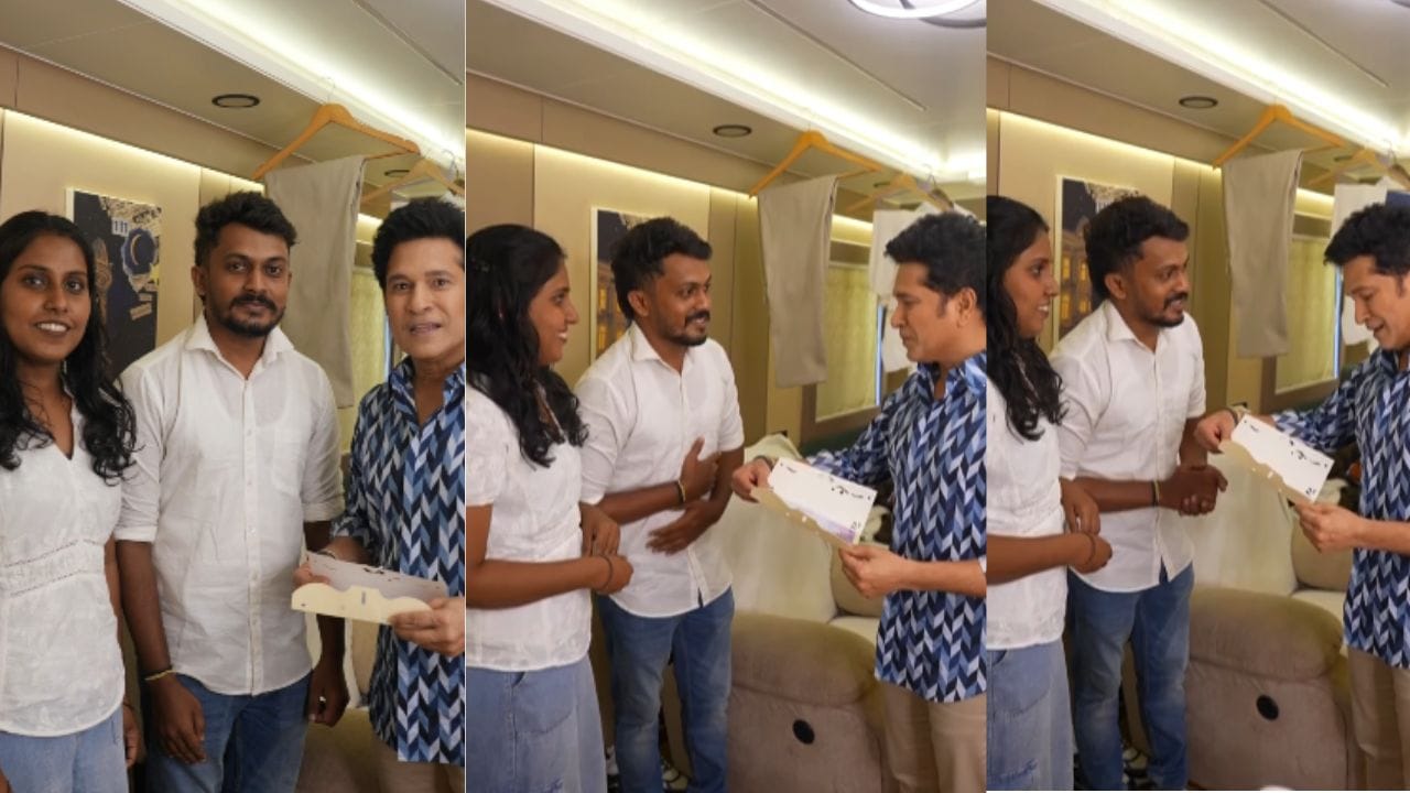 വിവാഹം ക്ഷണിച്ചപ്പോള് വരാമെന്ന് തന്നെയാണ് സച്ചിന് പറഞ്ഞതെന്ന സന്തോഷവും പ്രബിന് പങ്കുവെക്കുന്നു. സച്ചിന്റെ 50ാം പിറന്നാള് ആഘോഷത്തില് പങ്കെടുക്കാന് കേരളത്തില് നിന്ന് വെറും മൂന്നുപേര്ക്ക് മാത്രമായിരുന്നു ക്ഷണം ലഭിച്ചിരുന്നത്, അതില് ഒരാള് താനായിരുന്നു എന്ന അഭിമാനവും പ്രബിനുണ്ട്. കൊവിഡ് കാലത്ത് സച്ചിനെ കണ്ടെത്താന് നടത്തിയ രസകരമായ ശ്രമത്തെ കുറിച്ചുള്ള വിവരങ്ങളും പ്രബിന് മാധ്യമങ്ങളുമായി പങ്കുവെച്ചു.