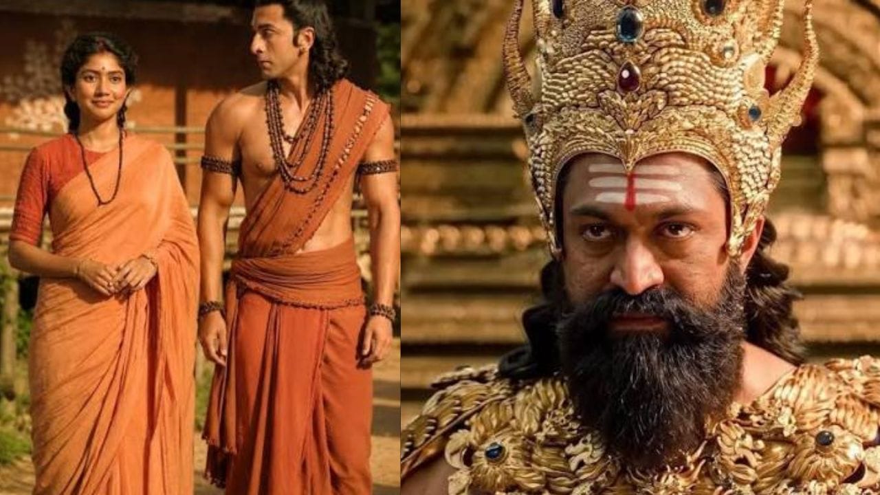 ഇന്ത്യൻ സിനിമ ലോകം ഏറെ ആകാംക്ഷയോടെ കാത്തിരിക്കുന്ന ചിത്രമാണ് നിതീഷ് തിവാരി സംവിധാനം ചെയ്യുന്ന രാമായണ. നവംബർ നാലിന് റിലീസ് ചെയ്യാൻ ഇരിക്കുന്ന ചിത്രത്തിന്റെ ടീസർ പുറത്തുവന്നതോടെ വലിയ രീതിയിലുള്ള ചർച്ചകളാണ് ഇപ്പോൾ സോഷ്യൽ മീഡിയയിൽ നടക്കുന്നത്. രാമായണത്തിലെ രാമനായി രൺബീർ കപൂർ എത്തുമ്പോൾ രാവണനായി എത്തുന്നത് യഷ് ആണ്. (IMAGE CREDIT SOURCE: SOCIAL MEDIA)