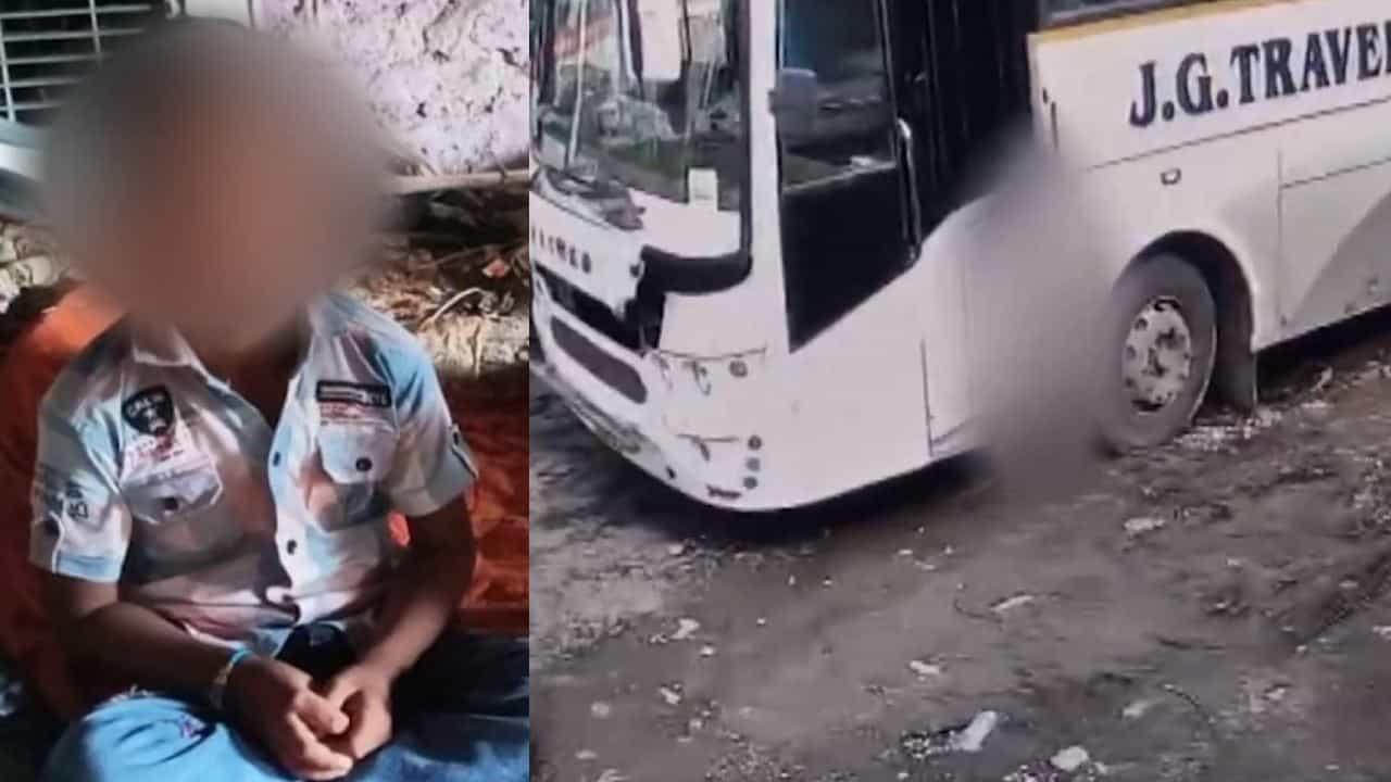 ബസിന്റെ ഹൈഡ്രോളിക് വാതിലില്‍ കഴുത്ത് കുടുങ്ങി ഏഴുവയസുകാരൻ മരിച്ചു; പോയത് ചന്തയിലേക്ക്