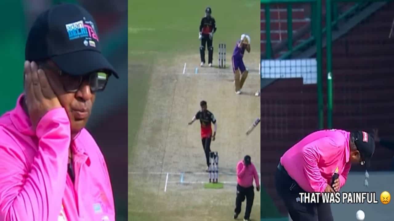 Delhi Premier League: പന്ത് മുഖത്തടിച്ച് അമ്പയര്‍ ഐസിയുവില്‍; ഞെട്ടിത്തരിച്ച് ബാറ്റര്‍; സംഭവം ഡല്‍ഹി പ്രീമിയര്‍ ലീഗില്‍