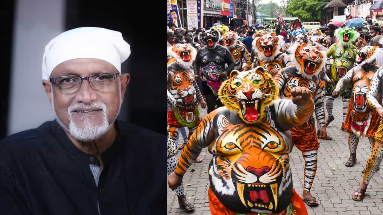 Vk Sreeraman- Pulikkali: കണ്ടാൽ ഓക്കാനം വരും, പുരുഷന്മാർക്ക് മാറും വയറും വരുന്നത് വൈകൃതം! പുലിക്കളിയെ വിമർശിച്ച് നടൻ വി കെ ശ്രീരാമൻ Vk Sreeraman- Pulikkali: കണ്ടാൽ ഓക്കാനം വരും, പുരുഷന്മാർക്ക് മാറും വയറും വരുന്നത് വൈകൃതം! പുലിക്കളിയെ വിമർശിച്ച് നടൻ വി കെ ശ്രീരാമൻ