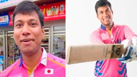 ജപ്പാന്റെ സ്വന്തം അഭിഷേക്; വൈഭവിന്റെയും കിഷന്റെയും നാട്ടുകാരന്‍
