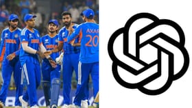 ചാറ്റ്ജിപിടി ഇനി ഇന്ത്യൻ ക്രിക്കറ്റ് ടീമിന്റെ സ്പോൺസർ;