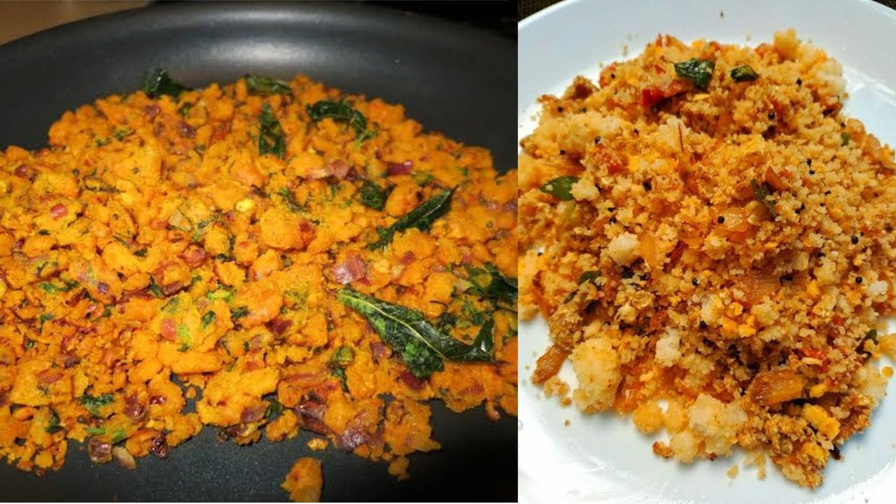 ഇത് ഒന്ന് വഴന്നുവരുമ്പോൾ, മുട്ട പൊട്ടിച്ചൊഴിച്ച് ചിക്കിയെടുക്കുക. ഇതിലേക്ക് സോയാ സോസ് കുരുമുളകുപൊടി, ആവശ്യത്തിന് ഉപ്പ് എന്നിവ ചേർത്ത് നന്നായി ഇളക്കി യോജിപ്പിക്കുക. തയാറാക്കിവെച്ചിരിക്കുന്ന ആവി പറക്കുന്ന പുട്ട് ഈ ചൈനീസ് മസാല കൂട്ടിലേക്ക് ഇട്ട് നൽകി കുറഞ്ഞ തീയിൽ 2 മിനിറ്റ് നന്നായി ഇളക്കി യോജിപ്പിക്കുക. മുകളിലേക്ക് ചെറുതായി അരിഞ്ഞ സ്പ്രിംഗ് ഒനിയൻ വിതറി ചൂടോടെ കഴിക്കാം. കറികളൊന്നും ഇല്ലാതെ തന്നെ ഇവ കഴിക്കാവുന്നതാണ്.