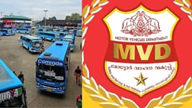 എറണാകുളത്ത് സ്വകാര്യ ബസുകൾക്ക് പൂട്ടിട്ട് എംവിഡി