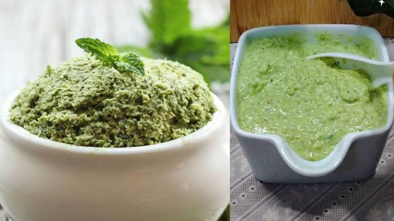 ആവശ്യമായ ചേരുവകൾ; ചിരകിയ തേങ്ങ - ഒരു കപ്പ്, മല്ലിയില: 1 കപ്പ് നന്നായി കഴുകി വൃത്തിയാക്കിയത്, പുതീനയില: ½ കപ്പ് (ആവശ്യമെങ്കിൽ മാത്രം), പച്ചമുളക്: 3-4 എണ്ണം എരിവിനനുസരിച്ച് മാറ്റം വരുത്താം, ഇഞ്ചി: ഒരു ചെറിയ കഷണം, ചെറിയ ഉള്ളി : 3-4 എണ്ണം, നാരങ്ങാനീര്: 1 ടേബിൾ സ്പൂൺ, ഉപ്പ്: ആവശ്യത്തിന് എന്നിവയാണ് മലബാർ സ്റ്റൈൽ ചമ്മന്തിക്ക് ആവശ്യമായ ചേരുവകൾ.