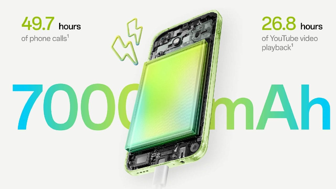   7,000mAh ബാറ്ററി സഹിതമാണ് വൺപ്ലസ് N6 ​ലൈറ്റ് എത്തുകയെന്ന് വെബ്​സൈറ്റിൽ സ്ഥിരീകരിച്ചിട്ടുണ്ട്.  ബാറ്ററി ശേഷിക്കൊപ്പം ഡിസ്‌പ്ലേ പെർഫോമൻസിനും മുൻഗണന നൽകിക്കൊണ്ടാണ് വൺപ്ലസ് N6 ​ലൈറ്റ് എത്തുന്നത് എന്നാണ് റിപ്പോർട്ട്. 120Hz റിഫ്രഷ് റേറ്റുള്ള 6.75 ഇഞ്ച് സ്‌ക്രീനാണ് N6 ​ലൈറ്റിൽ ഉള്ളത്. 
