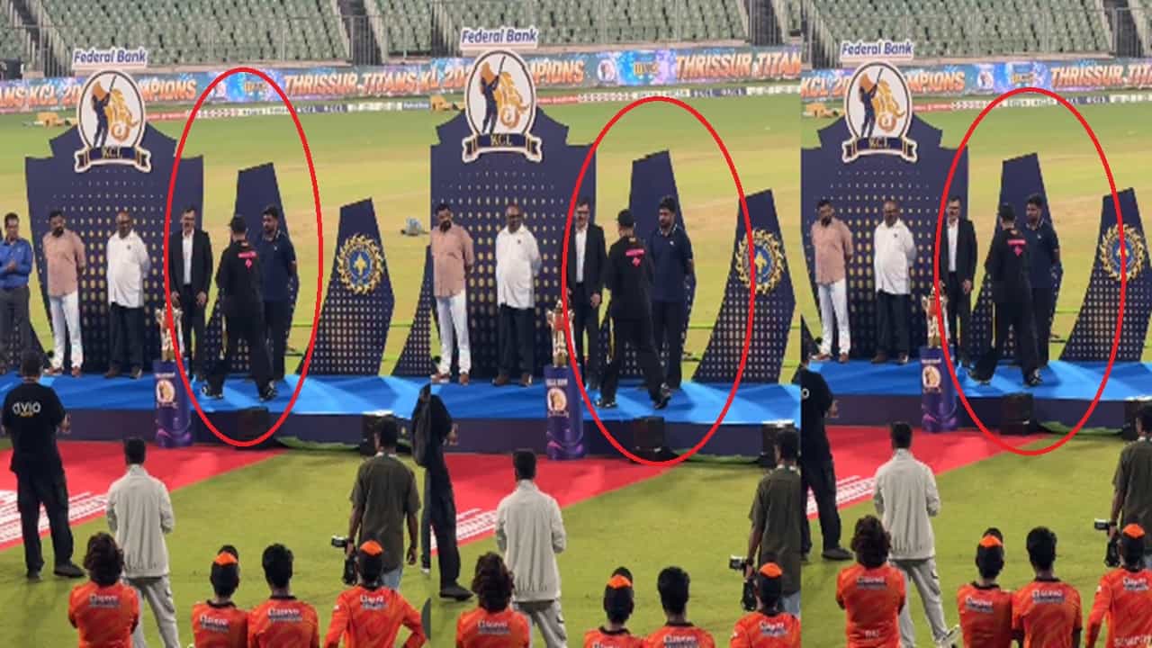 Sanju Samson-Sreesanth: സഞ്ജുവിന് കൈ കൊടുക്കാതെ ശ്രീശാന്ത്; ഇരുവരും തെറ്റിപ്പിരിഞ്ഞോ? കണ്ഫ്യൂഷനില് ആരാധകര് Sanju Samson-Sreesanth: സഞ്ജുവിന് കൈ കൊടുക്കാതെ ശ്രീശാന്ത്; ഇരുവരും തെറ്റിപ്പിരിഞ്ഞോ? കണ്ഫ്യൂഷനില് ആരാധകര്