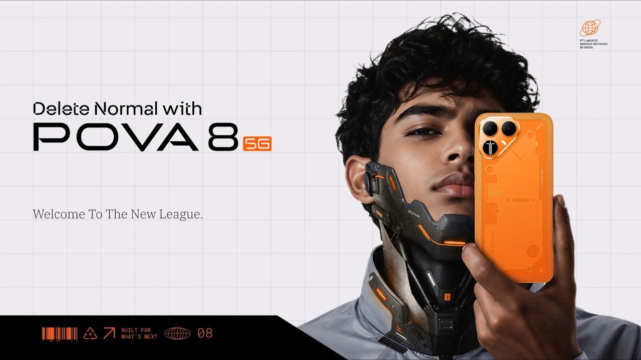  ടെക്നോ പോവ 8 5ജി പ്ലാസ്മ ഓറഞ്ച് കളർ വേരിയന്റ് (POVA 8 5G Plasma Orange color variant) ഇന്ത്യയിൽ ലോഞ്ച് ചെയ്തു. ടെക്നോ തങ്ങളുടെ പോവ സീരീസിൽ ഈ വർഷം ജൂണിൽ ലോഞ്ച് ചെയ്ത സ്മാർട്ട്ഫോൺ ആണ് ടെക്നോ പോവ 8 5ജി. അ‌ന്ന് 16-ബിറ്റ് വൈറ്റ്', 'ടെർമിനൽ ഗ്രീൻ' എന്നീ കളർ ഓപ്ഷനുകളിലായിരുന്നു ഈ ഫോൺ എത്തിയത്. എന്നാലിപ്പോൾ പുതിയ പ്ലാസ്മ ഓറഞ്ച് ഉൾപ്പെട മൂന്ന് കളർ ഓപ്ഷനുകളിൽ ഇത് വാങ്ങാനാകും. (Image credit: Techno)