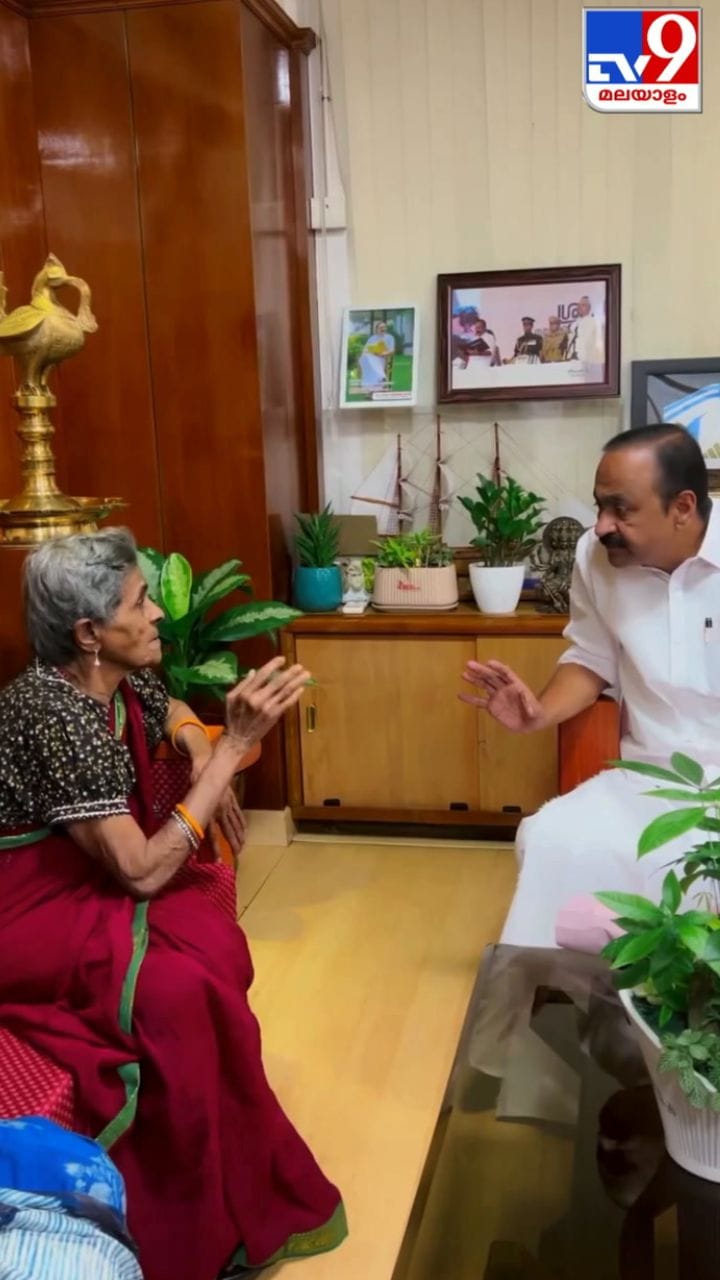മുഖ്യമന്ത്രി വിഡി സതീശനുമായി കൂടിക്കാഴ്ച നടത്തി ദയബായി