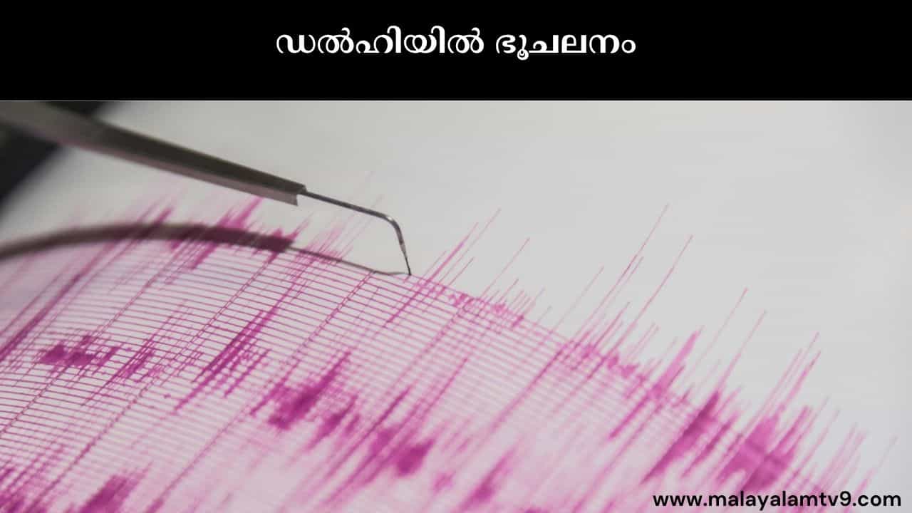 Delhi Earthquake : ഡൽഹയിൽ ഭൂചലനം; റിക്ടർ സ്കെയിലിൽ 4.9 തീവ്രത രേഖപ്പെടുത്തി Delhi Earthquake : ഡൽഹയിൽ ഭൂചലനം; റിക്ടർ സ്കെയിലിൽ 4.9 തീവ്രത രേഖപ്പെടുത്തി