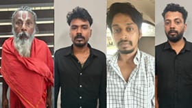 വ്യാജ സ്വർണം, 12 ലക്ഷം തട്ടി; വ്യാജ സന്യാസി ഒപ്പം മലയാളികളും