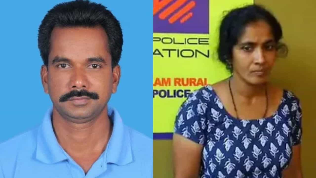 Kollam Raju Death: കൊല്ലത്തെ രാജുവിന്റെ മരണം കൊലപാതകം, ബെൽറ്റ് കഴുത്തിൽ മുറുക്കി ശ്വാസം മുട്ടിച്ചു; ഭാര്യ അറസ്റ്റിൽ Kollam Raju Death: കൊല്ലത്തെ രാജുവിന്റെ മരണം കൊലപാതകം, ബെൽറ്റ് കഴുത്തിൽ മുറുക്കി ശ്വാസം മുട്ടിച്ചു; ഭാര്യ അറസ്റ്റിൽ