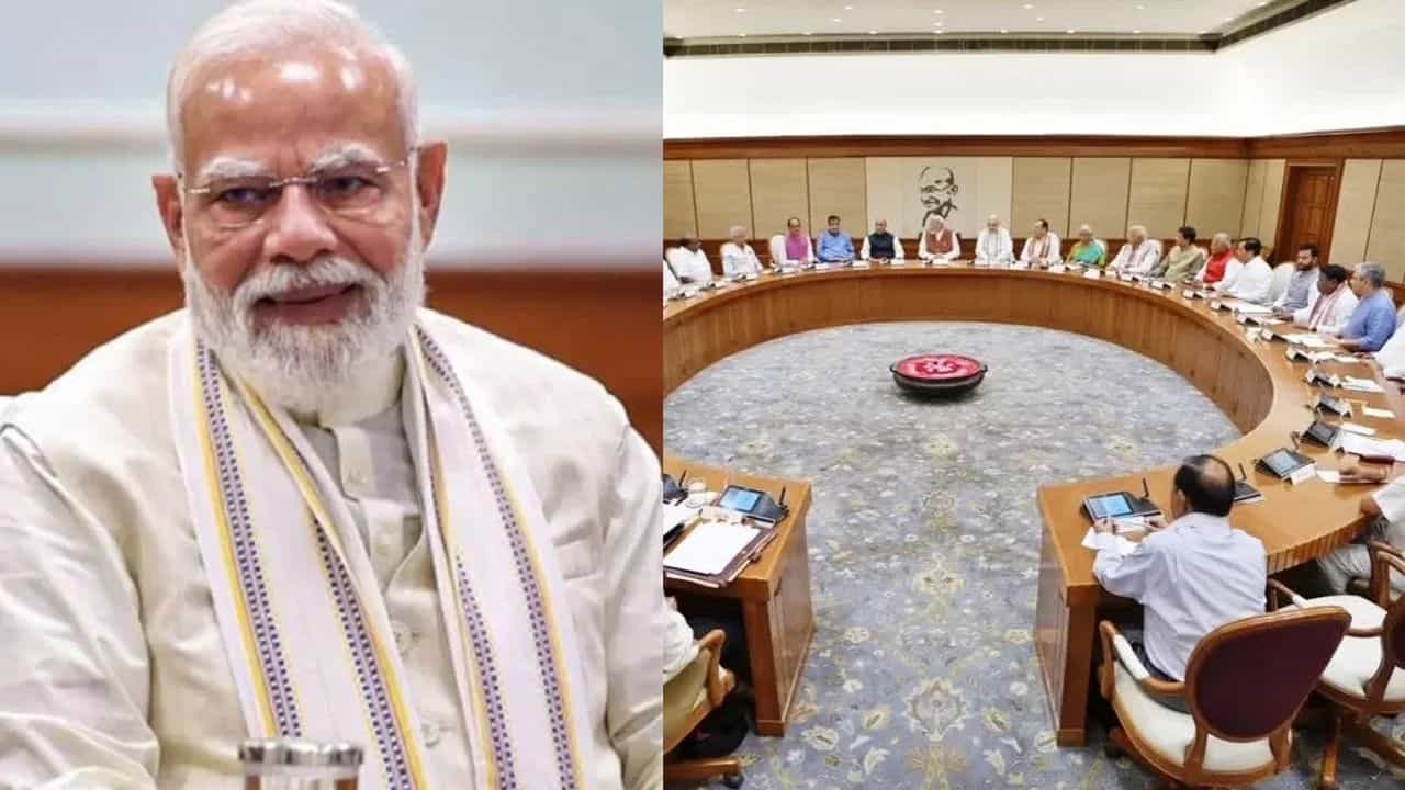 25 വർഷത്തെ പാടവമുള്ള ഭരണം: പ്രധാനമന്ത്രി നരേന്ദ്ര മോദിയെ അഭിനന്ദിച്ച് കേന്ദ്ര മന്ത്രിസഭ പ്രമേയം പാസാക്കി 25 വർഷത്തെ പാടവമുള്ള ഭരണം: പ്രധാനമന്ത്രി നരേന്ദ്ര മോദിയെ അഭിനന്ദിച്ച് കേന്ദ്ര മന്ത്രിസഭ പ്രമേയം പാസാക്കി