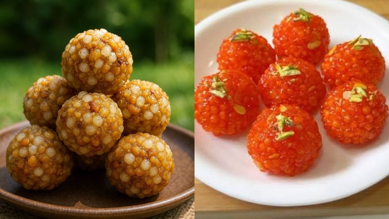 ഇവ ചെറുതായി തണുത്ത ശേഷം കൈകളിൽ നെയ്യ് പുരട്ടി ചെറിയ ഉരുളകളാക്കി മാറ്റുക കൂടാതെ. അരിഞ്ഞുവച്ച കശുവണ്ടി പരിപ്പും ബദാം വെച്ച് ചെറുതായി അമർത്തി നന്നായി അലങ്കരിച്ചു നൽകുക. രുചികരമായ സാബുദാന ലഡു തയ്യാർ.