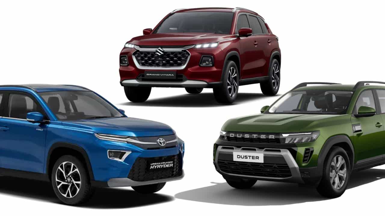 Hybrid Cars: ​ഗ്രാൻഡ് വിറ്റാര മുതൽ റെനോ ഡസ്റ്റർ വരെ, മികച്ച ഹൈബ്രിഡ് ഓപ്ഷനുകൾ ഇതാ