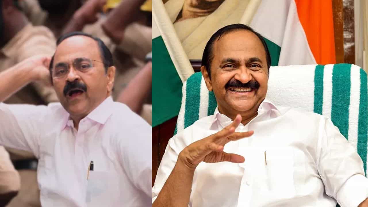 VD Satheesan: ഉറങ്ങുന്നതിനു മുമ്പ് എന്നും കാണുമായിരുന്നു; തന്റെ AI ഡാൻസ് വീഡിയോ നീക്കം ചെയ്ത നടപടി അന്യായമെന്ന് മുഖ്യമന്ത്രി VD Satheesan: ഉറങ്ങുന്നതിനു മുമ്പ് എന്നും കാണുമായിരുന്നു; തന്റെ AI ഡാൻസ് വീഡിയോ നീക്കം ചെയ്ത നടപടി അന്യായമെന്ന് മുഖ്യമന്ത്രി