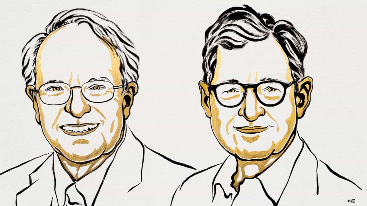 Nobel Prize 2026: സാമ്പത്തിക ശാസ്ത്ര നൊബേൽ പുരസ്കാരം പ്രഖ്യാപിച്ചു, റോബർട്ട് ഹാളിനും മൈക്കൽ വുഡ്ഫോർഡിനും അംഗീകാരം Nobel Prize 2026: സാമ്പത്തിക ശാസ്ത്ര നൊബേൽ പുരസ്കാരം പ്രഖ്യാപിച്ചു, റോബർട്ട് ഹാളിനും മൈക്കൽ വുഡ്ഫോർഡിനും അംഗീകാരം